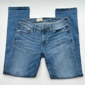 Pilcro slim boyfriend jeans medium wash size 26